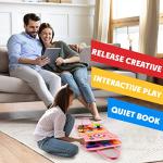 Guolely Busy Board Montessori Toy for 1 2 3 4 Year Old Toddlers - Educational Activity Developing Sensory Board for Basic Dress Fine Motor Skills - Travel Toys for Plane Car, Gift for Boys Girls by Guolely