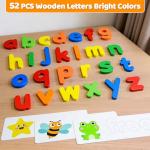 BEESTECH Spelling Matching Letter Games, Educational Learning Toys for Toddlers 2, 3, 4 Years Old, Preschool Learning Toys Activities, Alphabet Montessori Toys for 2,3,4 Year Old Boys, Girls from BEESTECH