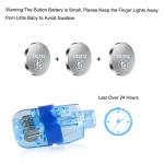 CALIFORNIA CADE ELECTRONIC Finger Lights, Finger Flashlights Bachelorette Party Favors, Led Light up Finger Lights Bulk for Parties Cheering Novelty Toys Gift for Kids, Adult - 50 Packs (Blue) from CALIFORNIA CADE ELECTRONIC