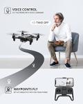DEERC D20 Mini Drone for Kids with 720P HD FPV Camera Remote Control Toys Gifts for Boys Girls with Altitude Hold, Headless Mode, One Key Start Speed Adjustment, 3D Flips 2 Batteries, Black from DEERC
