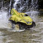 Kid Galaxy Amphibious RC Car Mega Morphibians Crocodile. All Terrain Remote Control Toy, 2.4 Ghz from Kid Galaxy