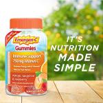Emergen-C 750mg Vitamin C Gummies for Adults, Immune Support with B Vitamins, Gluten Free, Orange, Tangerine and Raspberry Flavors - 63 Count by GlaxoSmithKline