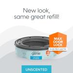 Playtex Diaper Genie Refill Bags, Ideal for Diaper Genie Diaper Pails, Registry Gift Set, Pack of 8, 2160 Count by Edgewell Personal Care