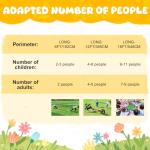 Elastic Fleece Cooperative Stretchy Band Integrations Dynamic Movement Exercise Latex Band Stretchy 12 Feet Creative Movement Prop for Group Activities Special Needs Large Motor Coordination by 