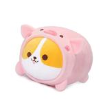 AIXINI Cute Pig Corgi Plush Pillow 8â Piggy Shiba Inu Stuffed Animal, Soft Kawaii Corgi with Pig Outfit Costume, Hugging Plush Squishy Pillow Toy Gifts for Kids by AIXINI