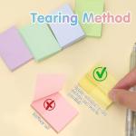 EOOUT Sticky Notes 1.5x2 Inches, 24 Pack Light Colors Self-Stick Pads, Super Sticking Power Small Memo Pads for Notebook Bible Journaling Aesthetic Office Home School Supplies, 80 Sheets/pad by EOOUT