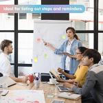 EOOUT Sticky Notes 1.5x2 Inches, 24 Pack Light Colors Self-Stick Pads, Super Sticking Power Small Memo Pads for Notebook Bible Journaling Aesthetic Office Home School Supplies, 80 Sheets/pad by EOOUT