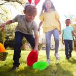 Easter Eggs Bunny Stuffed Animal Plush Toys, 8" Large Surprise Eggs Filled with 13.5" Easter Bunny Rabbit Gifts for Kids Boys Girls Easter Eggs Hunt Party Favor, Basket Stuffers Filler, Easter Event from CAMIRUS