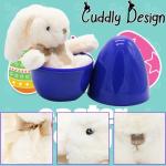 Easter Eggs Bunny Stuffed Animal Plush Toys, 8" Large Surprise Eggs Filled with 13.5" Easter Bunny Rabbit Gifts for Kids Boys Girls Easter Eggs Hunt Party Favor, Basket Stuffers Filler, Easter Event from CAMIRUS