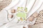 Jungle Baby Shower Invitations, Safari Elephant, Giraffe, Lion and Monkey Baby Shower Invites with Diaper Raffles Cards, Sprinkle, 20 Invites Including Envelopes from Your Main Event Prints