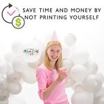 Jungle Baby Shower Invitations, Safari Elephant, Giraffe, Lion and Monkey Baby Shower Invites with Diaper Raffles Cards, Sprinkle, 20 Invites Including Envelopes from Your Main Event Prints