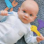 5 PCS Baby Teething Toys - Silicone Chew Tools Teether Toddler Toy - Newborn Infant Development Babies Gifts for 0 2 3 6 8 9 12 18 Month 1 One Year Old Girls Boys Kids Soft Sensory BPA Free by shenzhenshi yangtailingke dianzi youxian gongsi