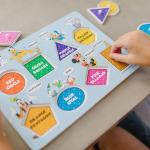 Melissa & Doug Disney Wooden Peg Puzzles Set: Letters, Numbers, and Shapes and Colors by Melissa & Doug