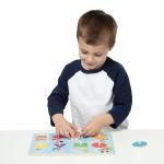 Melissa & Doug Disney Wooden Peg Puzzles Set: Letters, Numbers, and Shapes and Colors by Melissa & Doug