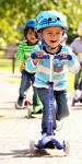 Micro Mini Deluxe 3-Wheeled, Lean-to-Steer, Swiss-Designed Micro Scooter for Kids, Ages 2-5 - Blueâ¦ from Kickboard USA