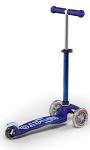 Micro Mini Deluxe 3-Wheeled, Lean-to-Steer, Swiss-Designed Micro Scooter for Kids, Ages 2-5 - Blueâ¦ from Kickboard USA