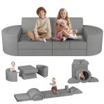 Betterhood Play Couch Sofa for Kids Imaginative Furniture Play Set for Creative Kids,Toddler to Teen Bedroom Furniture,Girls and Boys Playroom Sofa Large from Betterhood
