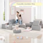 Betterhood Play Couch Sofa for Kids Imaginative Furniture Play Set for Creative Kids,Toddler to Teen Bedroom Furniture,Girls and Boys Playroom Sofa Large from Betterhood