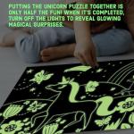 Mudpuppy Unicorns Glow-In-The-Dark Puzzle, 100 Pieces â Age 5+, 18â x 12â, Perfect for Family Time, Finished Puzzle Shows Vibrant Illustrations of Unicorns (9780735345751), 1 ea from Mudpuppy