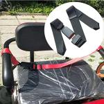 Yakitoko Wheelchair Stretcher Ambulance Airplane Strap Seat Belt Quick Release Adjustable with Metal Buckle 47.3 in from Yakitoko