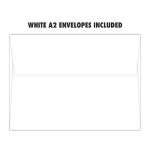 Woodland Animals Baby Shower Thank You Cards. Set of 25 5.5â x 4.25â Flat Note Cards and A2 White Envelopes. Printed on Heavy Card Stock. from Koko Paper Co