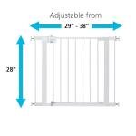 Safety 1st Easy Install 28" Walk Thru Gate, Fits Between 29" and 38" by Dorel Juvenile Group