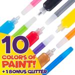 Window Paint Art Stickers Kit Kids â Childrenâs Make Your Own Fun Suncatchers Set â [24] Sun Catchers, [24] Suction Cups & [11] Paints â DIY Car Window & Mirror Arts & Crafts Kit Children from Creative Kids