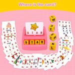 Matching Letter Game, Alphabet Spelling & Reading Words, Objects & Number & Color Recognition, Early Learning Educational Toy for Preschooler & Kindergarten Kids Over 3-8 Years Old, Best Gifts by phoenixlau