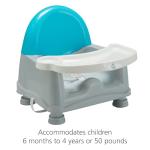 Safety 1Ë¢áµÂ® Easy Care Swing Tray Feeding Booster, Atlantis by Dorel Juvenile Group