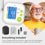 Greater Goods Blood Pressure Monitor Cuff Kit by Balance, Digital BP Meter with Large Display, Upper Arm Cuff, Set Also Comes with Tubing and Device Bag (BP Monitor New) from Greater Goods