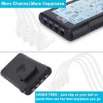 Belifu Dual Channel Tens Unit Electro Muscle Stimulator, Fully Isolated with Independent 24 Modes, Rechargeable Pulse Massager with Electrodes Pads for Neck Back Arms Chronic Pain Relief Body Building from Belifu