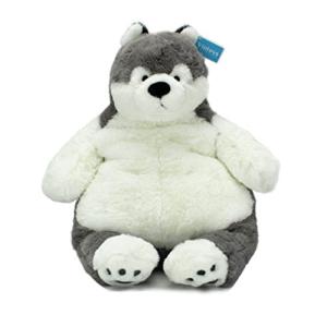 Vintoys Siberian Husky Dog Plush Big Hugging Pillow Stuffed Cotton Puppy Plush Animals Toy 23" from Vintoys