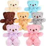 7 Packs 14 Inch Plush Bear Stuffed Animals Plush Toys Soft Cute Stuffed Dolls Birthday Party Decorations (Bright Colors) by Zomiboo