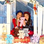 7 Packs 14 Inch Plush Bear Stuffed Animals Plush Toys Soft Cute Stuffed Dolls Birthday Party Decorations (Bright Colors) by Zomiboo