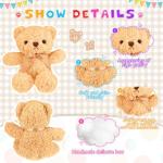 7 Packs 14 Inch Plush Bear Stuffed Animals Plush Toys Soft Cute Stuffed Dolls Birthday Party Decorations (Bright Colors) by Zomiboo