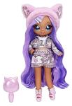 Na Na Na Surprise Family Soft Doll Multipack of 2 Fashion Dolls + Cute Pet Kitty, Chic Outfits, Long Hair & Poseable, Includes 12 Accessories - Gift for Kids, Toy for Girls Boys Ages 5 6 7 8+ Years by MGA Entertainment