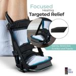 Alpha Medical Plantar Fascitis Night Splint Heel & Foot Pain; P.F. Brace L4398 (Small Men's shoe size less than 7 / Women's shoe size less than 7.5) from Alpha Medical