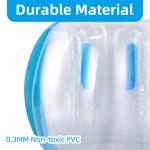 Theefun Bumper Balls, 2 Pack Inflatable Body Bubble Soccer Ball, 36inch Durable PVC Vinyl Bopper Toys for Kids Physical Outdoor Active Play, Giant Human Hamster Knocker Body Zorb Ball by Theefun