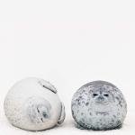 MerryXD Chubby Blob Seal Pillow,Stuffed Cotton Plush Animal Toy Cute Ocean Large(23.6 in) from MerryXU