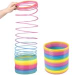 Rhode Island Novelty 7" (175MM) Rainbow Jumbo Coil Spring by Novelties Wholesale Inc
