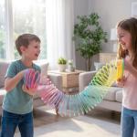 Rhode Island Novelty 7" (175MM) Rainbow Jumbo Coil Spring by Novelties Wholesale Inc