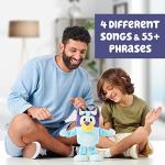 Bluey Dance and Play 14" Animated Plush | Over 55 Phrases and Songs from MOOSE TOYS LLC