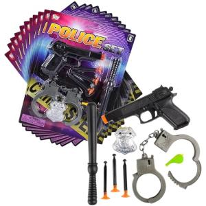 Rhode Island Novelty Police Action 8 PC by Rhode Island Novelty
