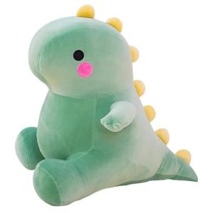 DUANMUL Cute Dinosaur Plush Toys, Fat Dinosaur Stuffed Animals Toys Dolls, Dinosaur Plush Toy Soft Stuffed Animal Dino Plushies Doll Cute Birthday Gifts for Kids Girls Boys (Green,8in) by DUANMUL