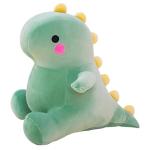 DUANMUL Cute Dinosaur Plush Toys, Fat Dinosaur Stuffed Animals Toys Dolls, Dinosaur Plush Toy Soft Stuffed Animal Dino Plushies Doll Cute Birthday Gifts for Kids Girls Boys (Green,8in) by DUANMUL