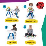 Baby Einstein Around We Grow 4-in-1 Walk Around Discovery Activity Center Table, Ages 6 Months+ by AmazonUs/KII41