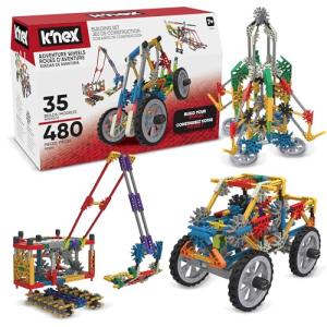 KâNEX â 35 Model Building Set â 480 Pieces â For Ages 7+ Construction Education Toy (Amazon Exclusive) from K'NEX