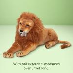 Melissa & Doug Giant Lion - Lifelike Stuffed Animal (over 6 feet long) from Melissa & Doug