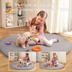 TUMAMA Remote Control Electronic Plush Puppy Dog Toy, Fun Interactive Toys,Walks,Barks,Shake Tail,Dress Up Realistic Stuffed Animal Dog, Gift for Girls Boys Age 3-6 Year Old by TUMAMA