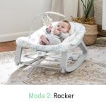 Ingenuity Keep Cozy 3-in-1 Grow with Me Vibrating Baby Bouncer Seat & Infant to Toddler Rocker - Spruce, Newborn and up by Kids2, Inc.